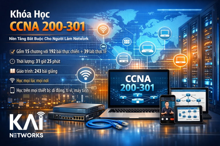 Khóa học CCNA Online 200-301