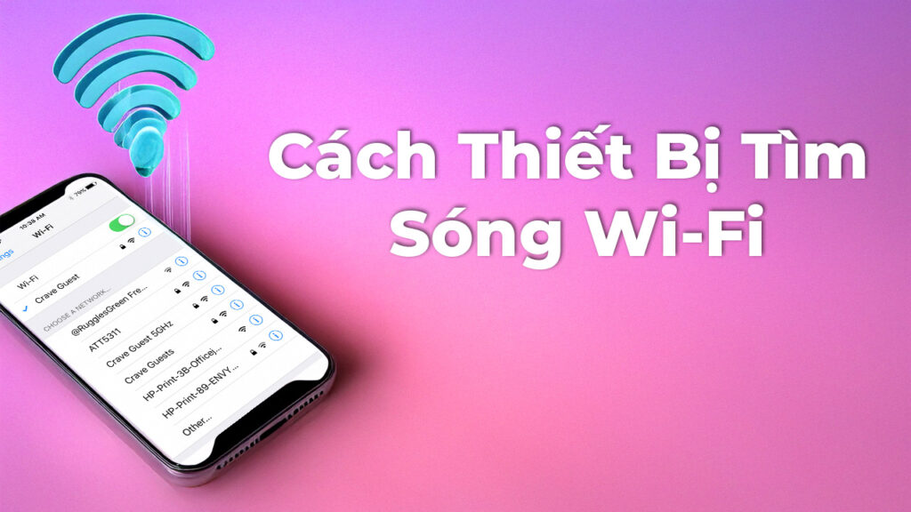 Làm Thế Nào Laptop và Điện Thoại Có Thể Phát Hiện Sóng Wi-Fi?
