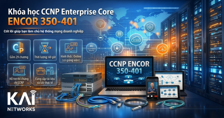 Khoá học CCNP Enterprise Core Encor 350-401