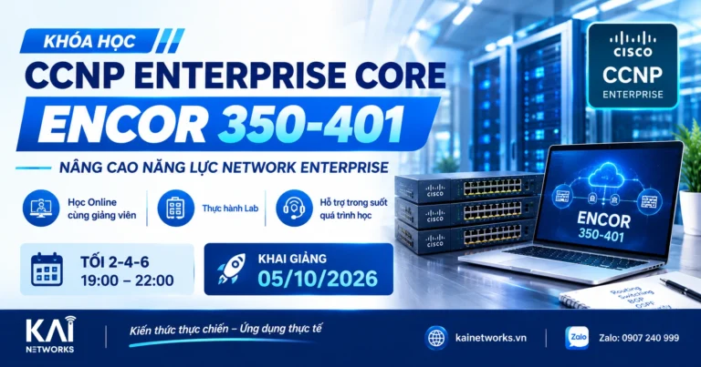 Khoá học CCNP Enterprise Core Encor 350-401